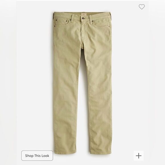 J.Crew 770™ Straight-fit garment-dyed five-pocket pant - Picture 4 of 5